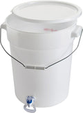 Beverage Dispenser White BPA Free Polypropylene 6 Gallon by Winco