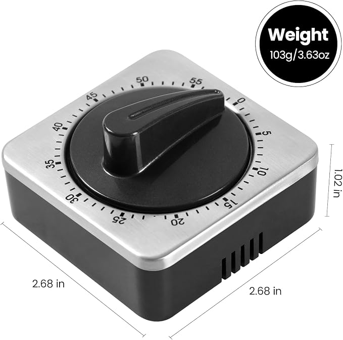 Kitchen Timers for Cooking, Chef Cooking Timer Clock - Image 6