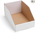 EXYGLO Cardboard Storage Bins 35 Pack, 9.4x6x4.5 Inch Cardboard Boxes, by EXYGLO