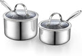 Cooks Standard Stainless Steel Saucepan Set 1.5 and 3 Quart by CooksStandard