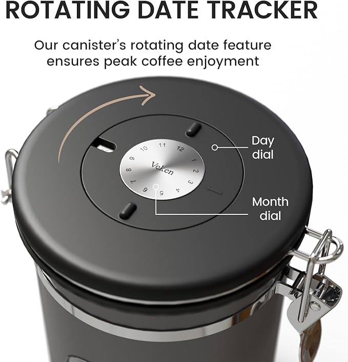 Veken Large Coffee Canister - Image 5