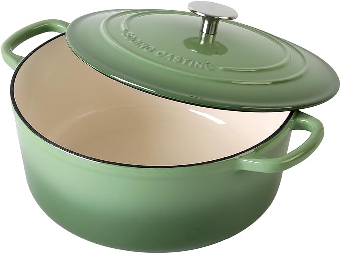 EDGING CASTING Enameled Cast Iron Dutch Oven Pot - Image 4