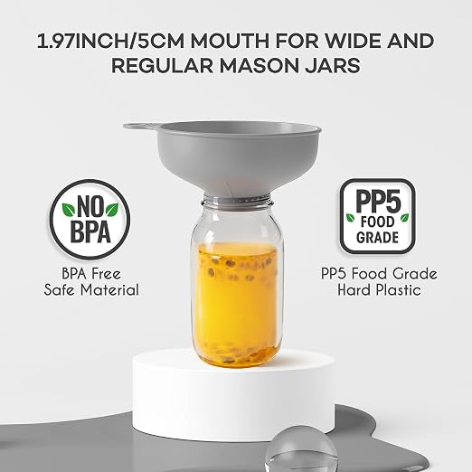 Pisol Wide Mouth Versatile Funnel, Canning Funnels - Image 5