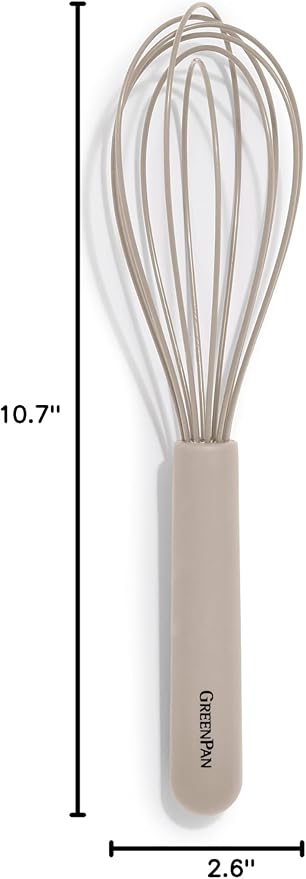 GreenPan Silicone Whisk, Mixing Blending Beating Stirring Cooking Kitchen - Image 7