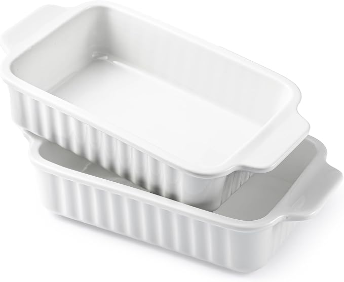 Small Casserole Dishes for Oven - 30 Oz Ceramic Baking Dish - 9x5 Rectangular by Unknown