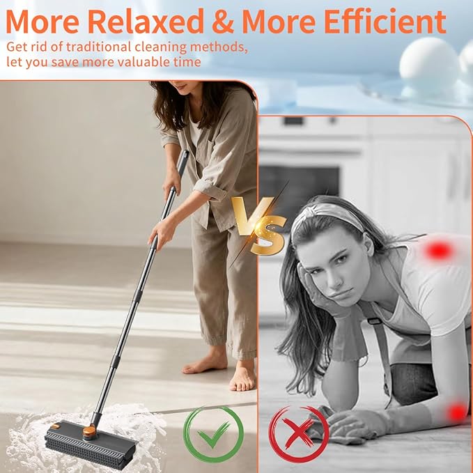 3 in 1 Floor Scrub Brush, Floor Scrubber - Image 6