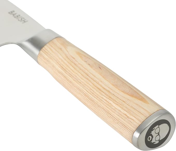 Babish 14-Piece Full Tang Forged Light Pakka Wood Kitchen Knife Set – - Image 6