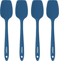 4 Pcs Silicone Spoon Spatula Set, 11.4 In, Food Grade Rubber Spatulas by Unknown
