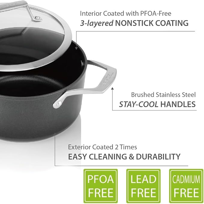 TECHEF - Onyx Collection - 5-quart Soup Pot - Image 7