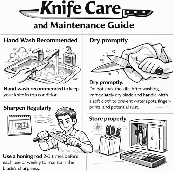 CAROTE 14 Pieces Knife Set - Image 9