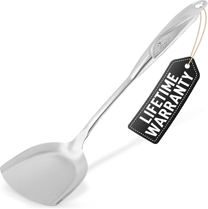 Zulay Kitchen Stainless Steel Wok Spatula by ZulayKitchen