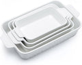 Dafuceramic Casserole Dishes for Oven, Baking Dishes, Ceramic Bakeware Sets of 4 by Dafuceramic