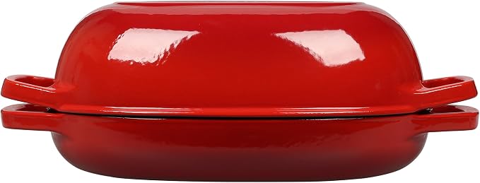 EDGING CASTING Enameled Cast Iron Oval Dutch Oven Pot - Image 7