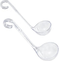 Chef Craft Plastic Dressing and Sauces Ladles, 1 Ounce 5.5 Inch and 2 Ounce 6 by ChefCraft