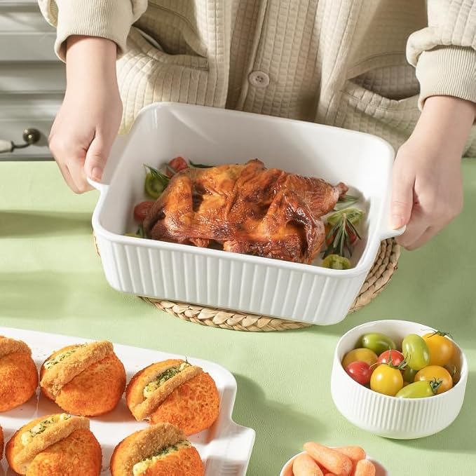 Dizada 10" Square Casserole Dish - Image 6