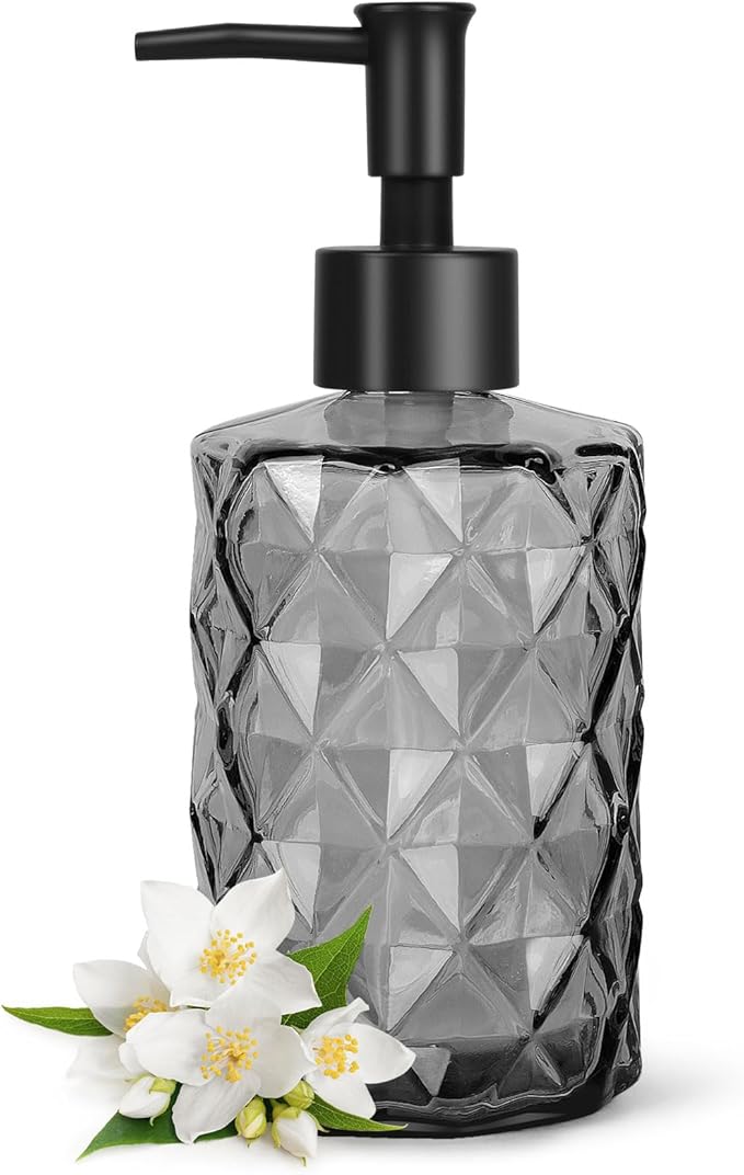 Topsky Glass Soap Dispenser by HomeandKitchenNO1