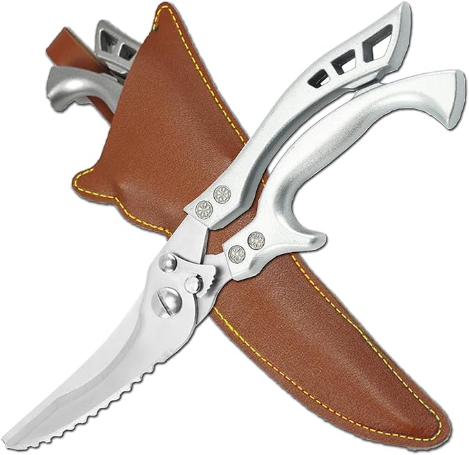 ANDONG Upgrade Heavy Duty Stainless Steel Kitchen Scissors - Image 9