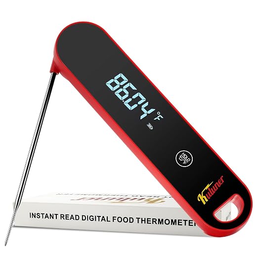 KULUNER The Latest Thermocouple Instant Reading Meat Thermometer Digital by KULUNkitchentoolstheperfectcookingexpert