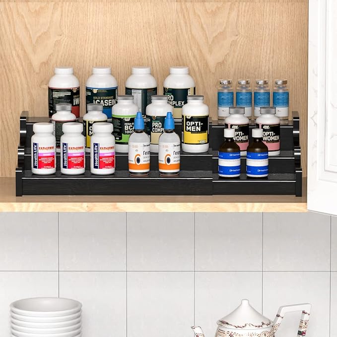 Spice Rack Organizer For Cabinet - Image 3