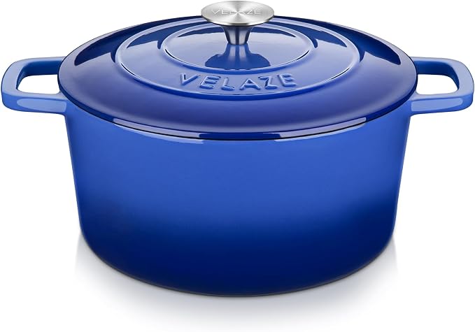 Velaze 6 QT Enameled Dutch Oven Pot by Velaze