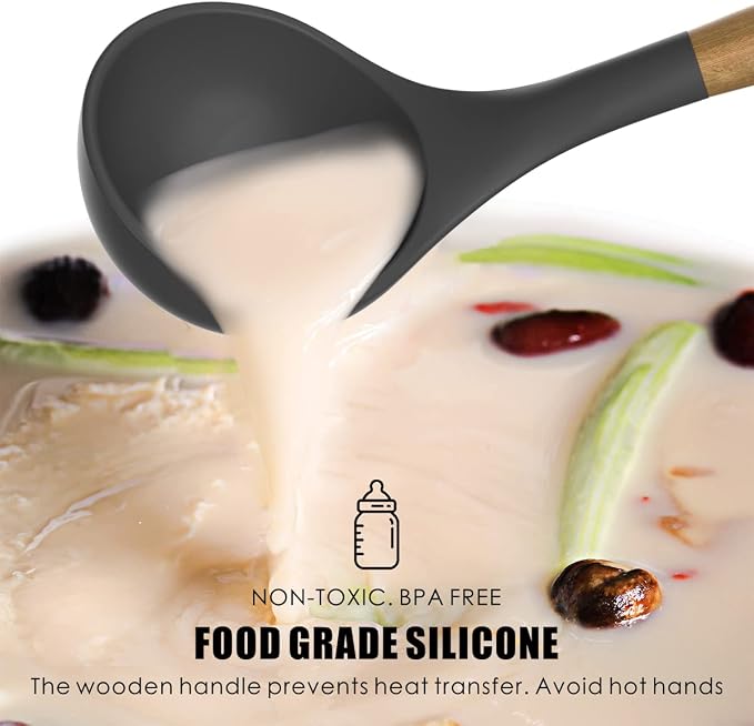 oannao Silicone Cooking Utensils Kitchen Utensil Set - Image 6