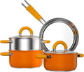 Stainless Steel Pots and Pans Set 6 Piece, 4 3 QT Pot by Cinrox