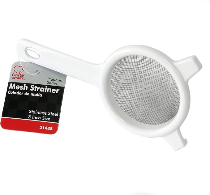 Chef Craft Classic Stainless Steel Mesh Strainer, 3 inch - Image 2