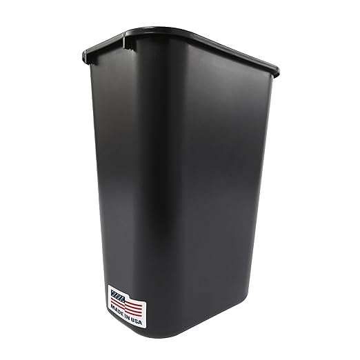 Rubbermaid Commercial Products Deskside Wastebasket/Trash Can, by RubbermaidCommercialProducts