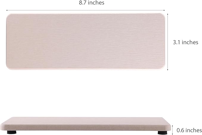 NiuYichee 2 Pcs Water Absorbing Stone Trays, Kitchen/Bathroom Sink Soap Dish - Image 4