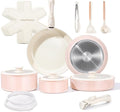 Chef Power Ceramic Nonstick Pots and Pans Set 19 Piece by ChefPower