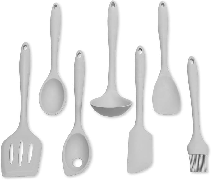 Chef Craft - Premium Silicone Kitchen Tools and Utensils Set, Non-Scratch by ChefCraft