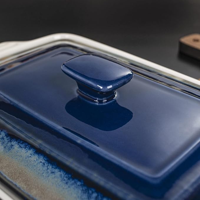 LOVECASA 4.5 Quart Ceramic Casserole Dish - Image 7
