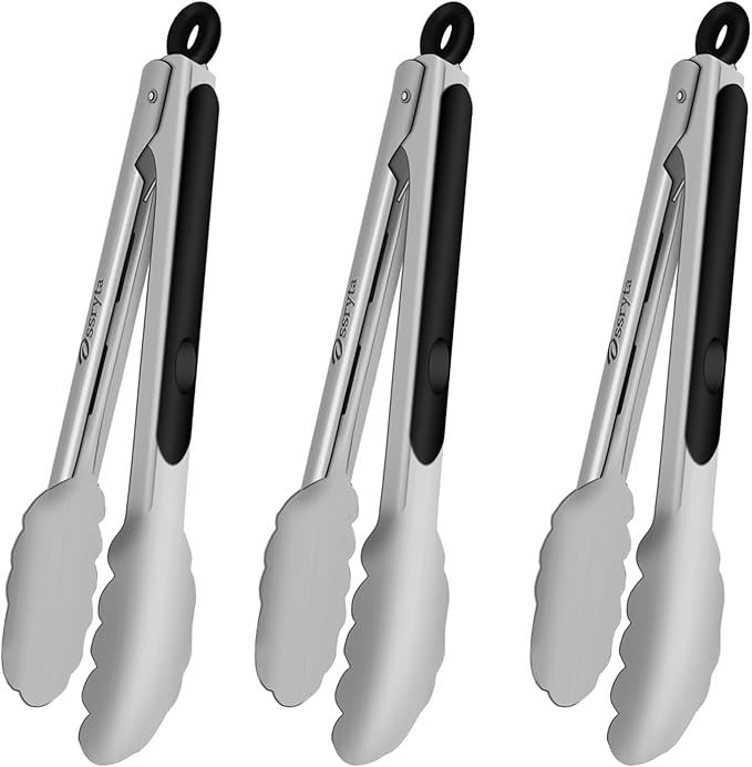 Small Cooking Tong Set of 3 by Unknown