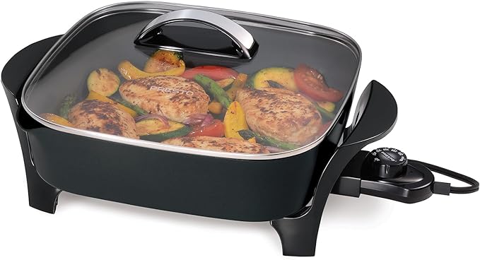 Presto 07117 12" Electric Skillet - Image 2