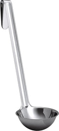 Super Sturdy, Ergonomic 2 Oz. Soup Ladle 1 Pk. Stainless Steel Ladles by FoodRestaurantSupplies