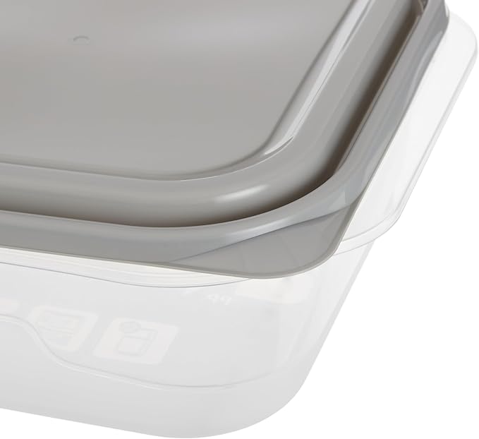 GoodCook EveryWare Extra Large Square Food Storage Container, 2 Pack, BPA Free - Image 2