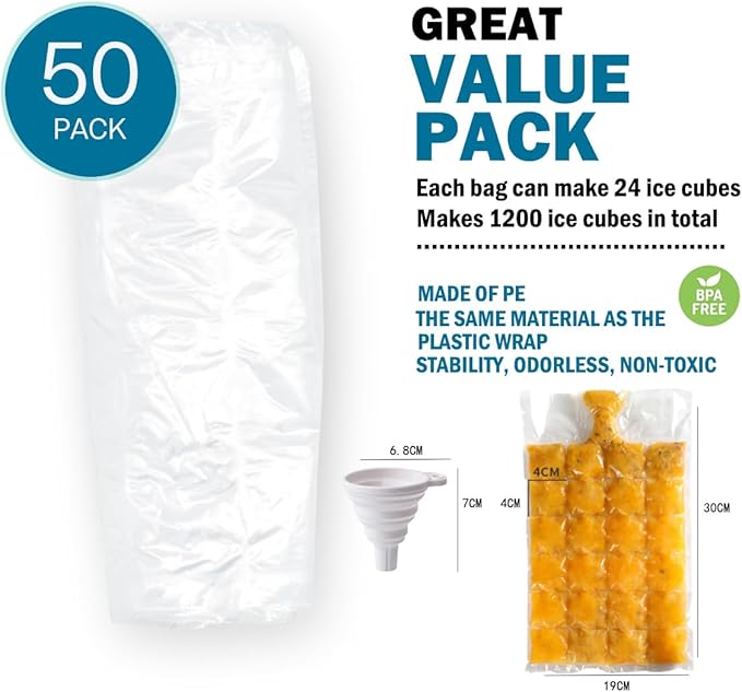 NACOLUS Disposable Ice Cube Trays - Image 2