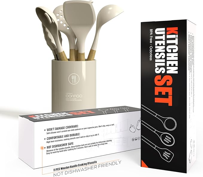 oannao Silicone Cooking Utensils Set - Image 5
