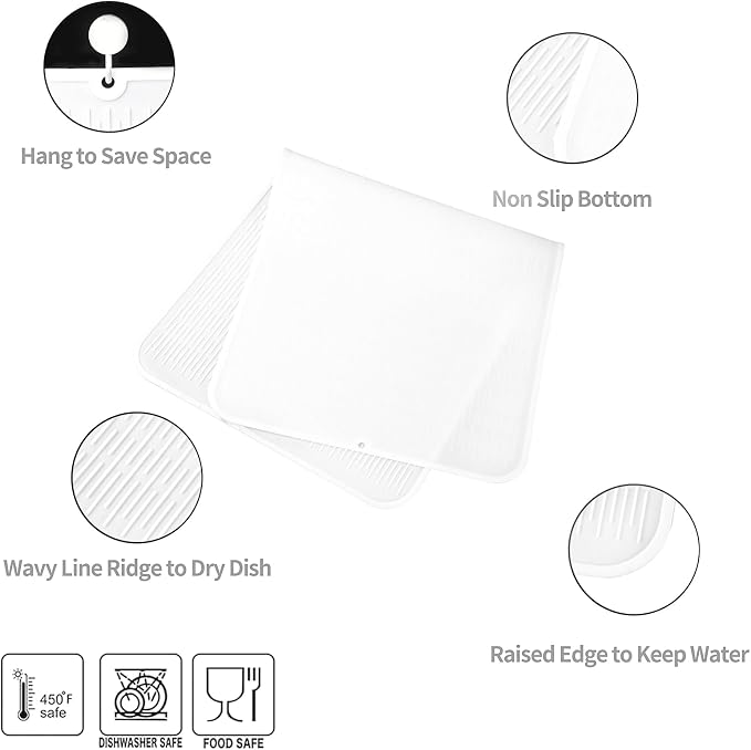 MicoYang Silicone Dish Drying Mat - Image 3