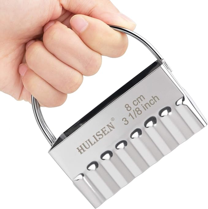 HULISEN Square Biscuit Cutter Set, Stainless Steel Cookies Cutter - Image 2
