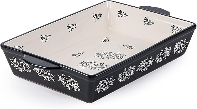 Wisenvoy Casserole Dish Baking Dish Ceramic Lasagna Pan Bakeware Sets Baking by wisenvoy