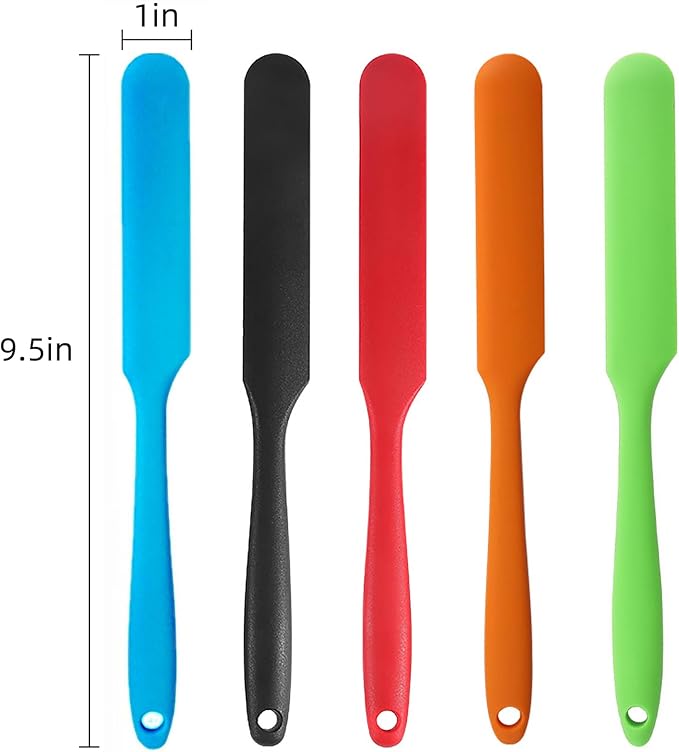 5 Pcs Silicone Jar Spatulas, Sourdough Spatula - Image 6