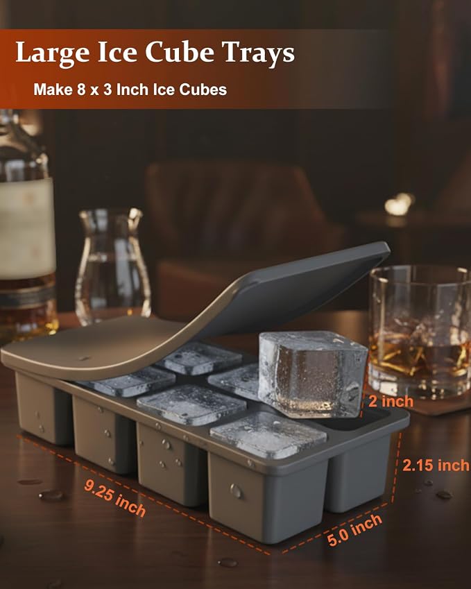 Large Silicone Ice Cube Trays - Image 4