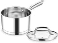 P&P CHEF 2 Quart Saucepan with Lid Set, Stainless Steel Small Cooking Pot by PPCHEF