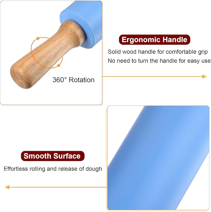 HARFINGTON Silicone Rolling Pins - Image 4