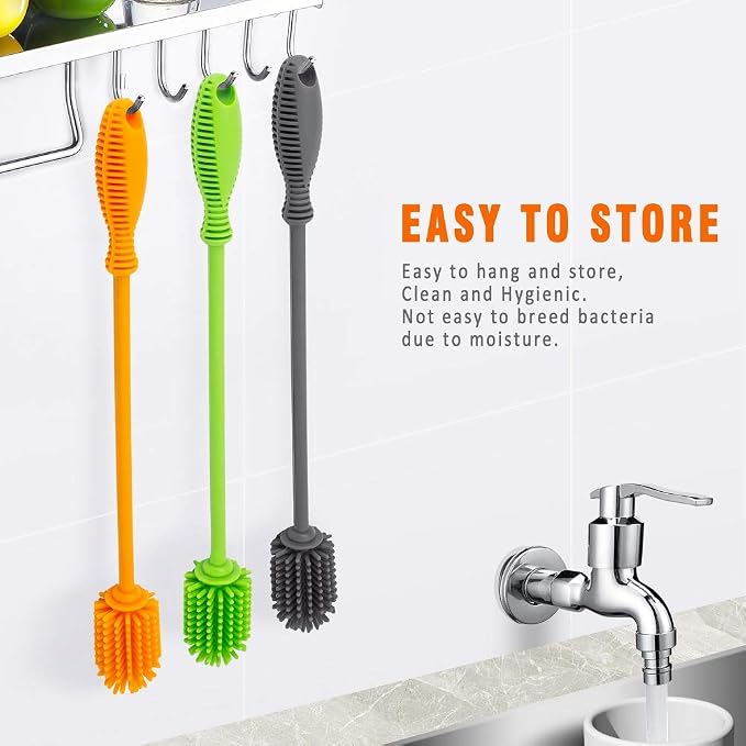Silicone Bottle Cleaning Brush - Image 3
