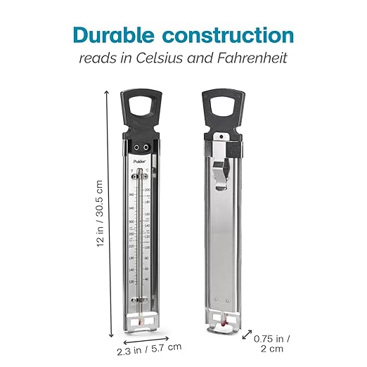 Polder Candy Thermometer, Stainless Steel Cooking Thermometer - Image 5