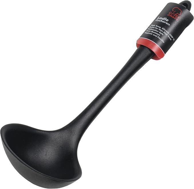 Chef Craft Premium Silicone Cooking Ladle, 11.25 inch - Image 2