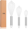 OYV White Silicone Whisk, Professional Whisks by OYV