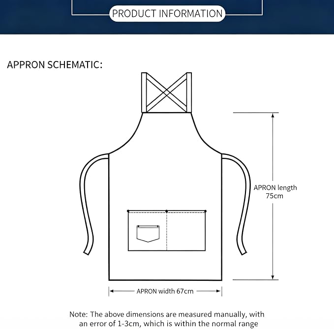 Taidven 2 Pack Apron - Image 4
